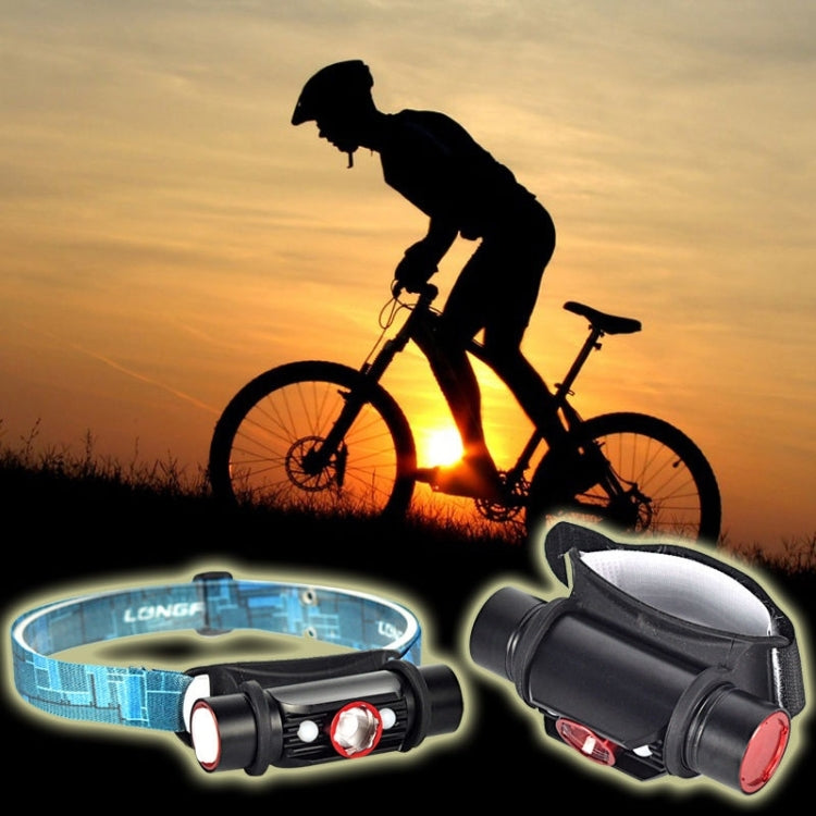 LT-4S 800LM 1 x Cree Q5 LED 4-Mode Mini Headlight Bicycle Headlamp