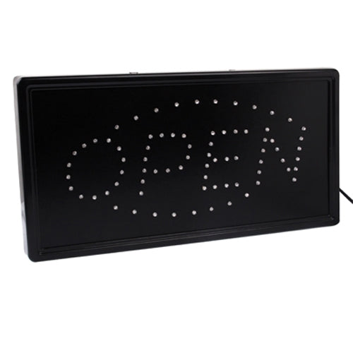 Open Electronic LED Sign, AC 110V, US Plug, Size: 50cm x 25cm x 3cm