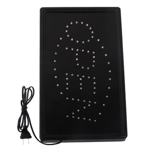 Open Electronic LED Sign, AC 110V, US Plug, Size: 50cm x 25cm x 3cm