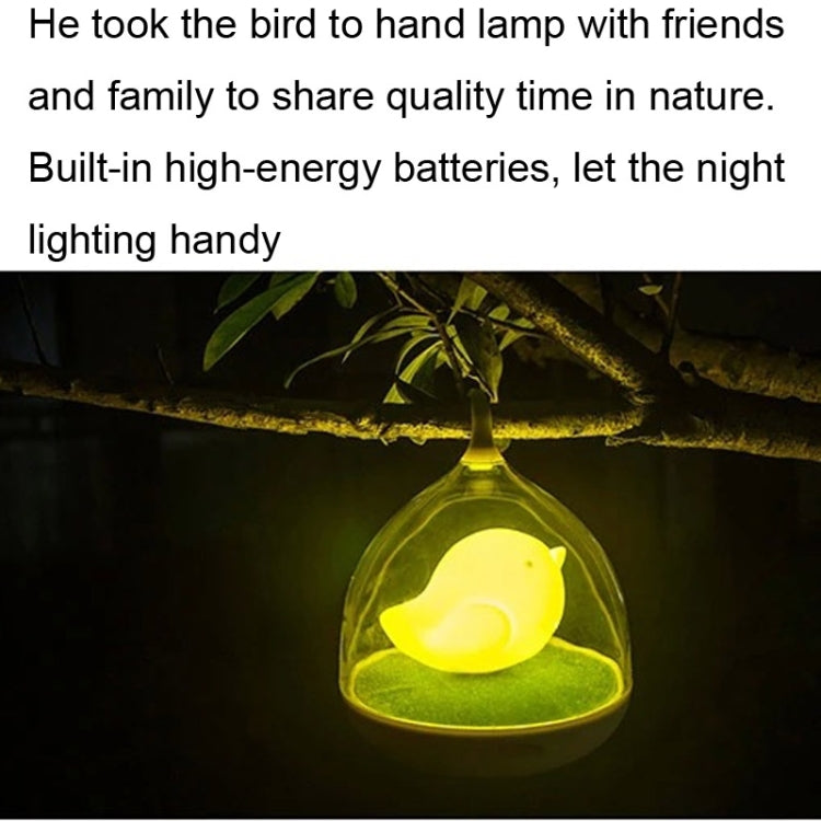 Smart Inductive Saving Light Birdcage Lamp, USB Rechargeable for Camping / Adventure / Nocturnal / Children Toy