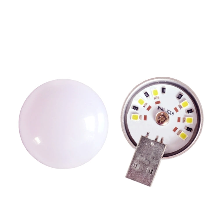 2W USB LED Light Bulb, USB-2W-W
