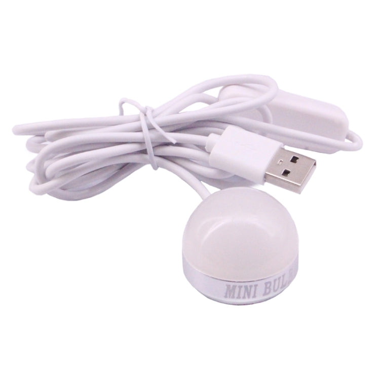2W USB LED Light Bulb with Magnetic & Cable, USB-2W-W