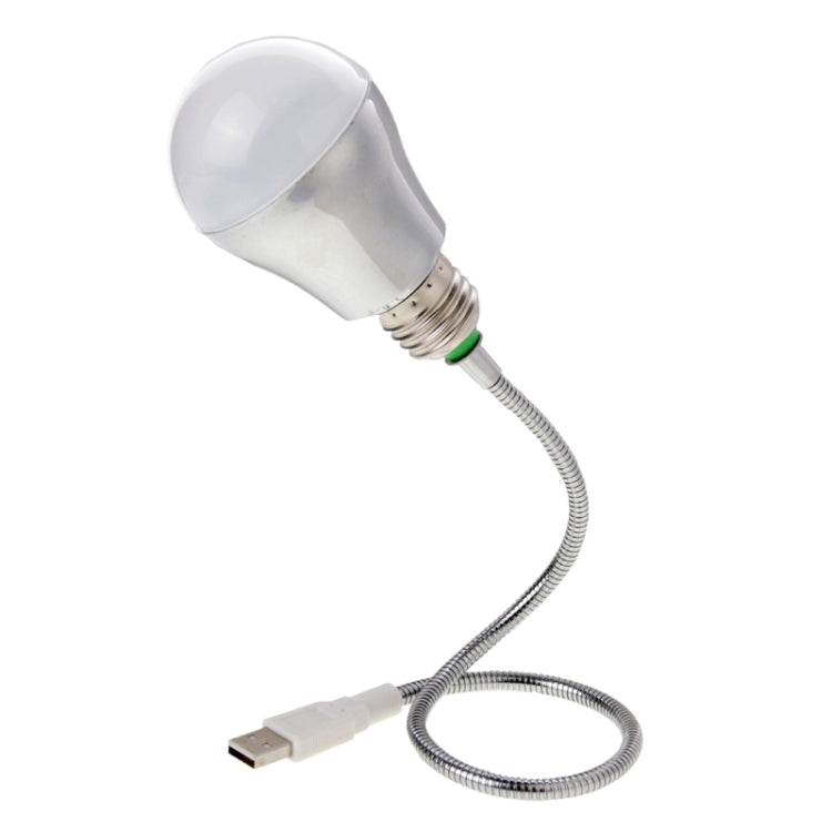 5V 5W 450Lumens White Light Flexible Rotatable USB LED Lighting Diode Light Bulb