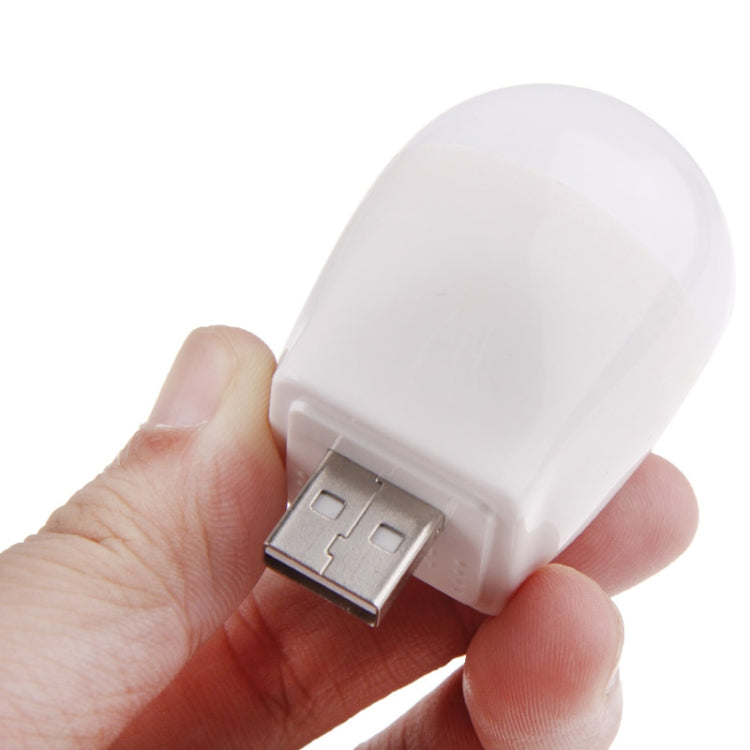 W2 1.5W USB LED Light Bulb, 6000k White Light, USB Connector