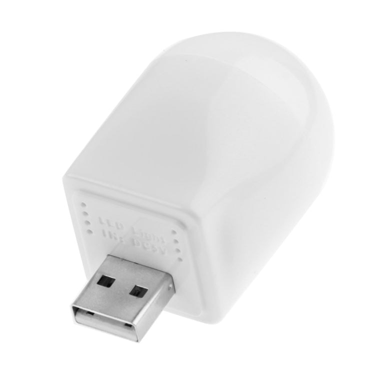 W2 1.5W USB LED Light Bulb, 6000k White Light, USB Connector