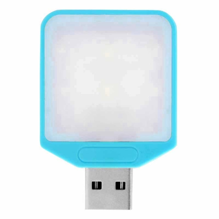 1.6W Portable Mini USB LED Night Light Lamp / Bulb(Blue)