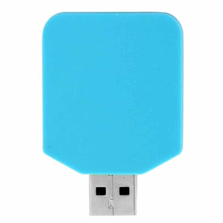 1.6W Portable Mini USB LED Night Light Lamp / Bulb(Blue)