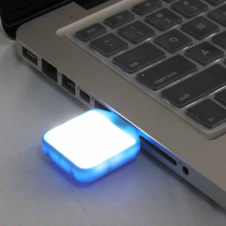 1.6W Portable Mini USB LED Night Light Lamp / Bulb(Blue)
