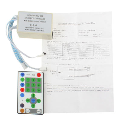 25 Keys RGB LED Light Controller with Memory Storage Functionï¼ŒSupport Marquee