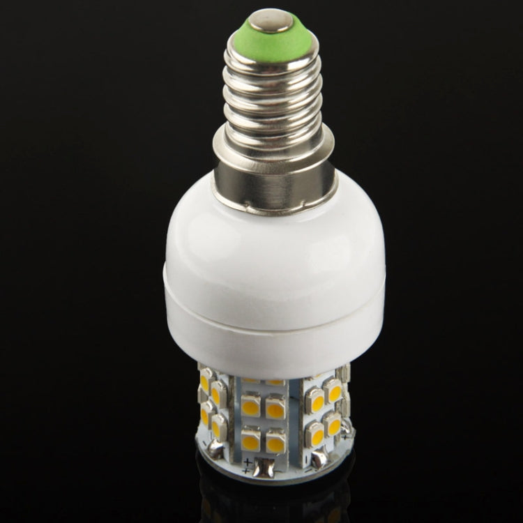 E14 2.9W Corn Light Bulb, 48 LED SMD 3528, Warm White Light, AC 220V