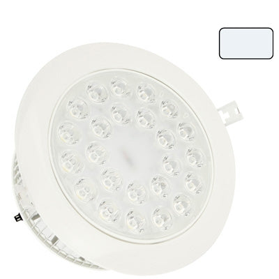 24W / 2160 Lumen High Quality Acrylic + Aluminum Material Day White Light LED Energy Saving Down Light with Waterproof LED Driver (AC85V - 265V)