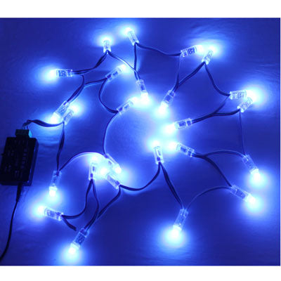 50 Full Color LED Waterproof String Lights, DC 5V