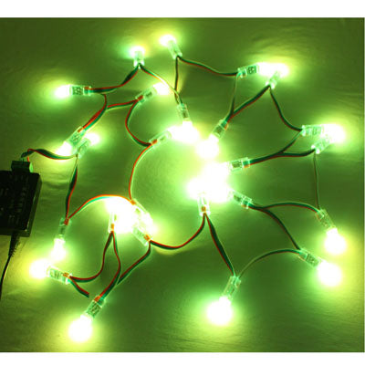 50 Full Color LED Waterproof String Lights, DC 5V