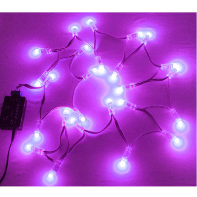 50 Full Color LED Waterproof String Lights, DC 5V