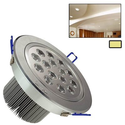 15W Ceiling Light Down Light Bulb, 15 LED, 1350LM, Tensile Aluminum Material, AC 85V-265V