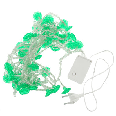 String Decorative Light,  Length: 5m, Rose Shape 50 LED Green Light (Green)