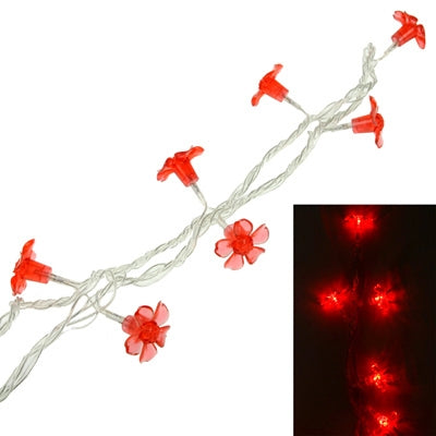 String Decorative Light,  Length: 5m, Plum Flower Shape 50 LED