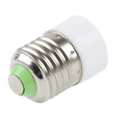 E14 to E27 Light Lamp Bulbs Adapter Converter(White)