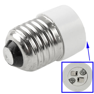 MR16 to E27 Light Lamp Bulbs Adapter Converter(White)