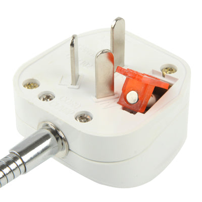 E27 to AU Power Plug Flexible Lamp Bulb Socket with Power Switch & 13A Fuse, Length: 57cm
