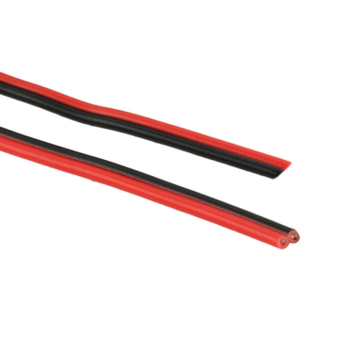 2468-20AWG Black and Red LED Power Extension Cable, Length: 10m