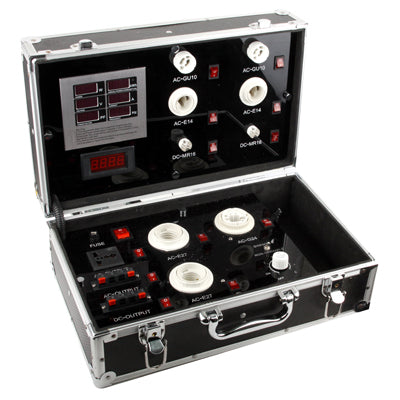 LED Light Digital Display Test Tool Box, Display Power / Voltage / Current