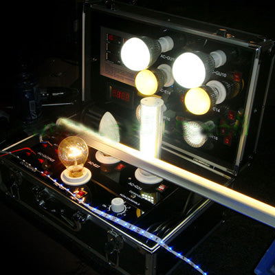 LED Light Digital Display Test Tool Box, Display Power / Voltage / Current