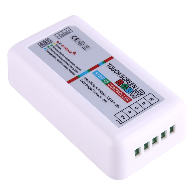 2.4G Touch Screen Remote RGBW LED Controller
