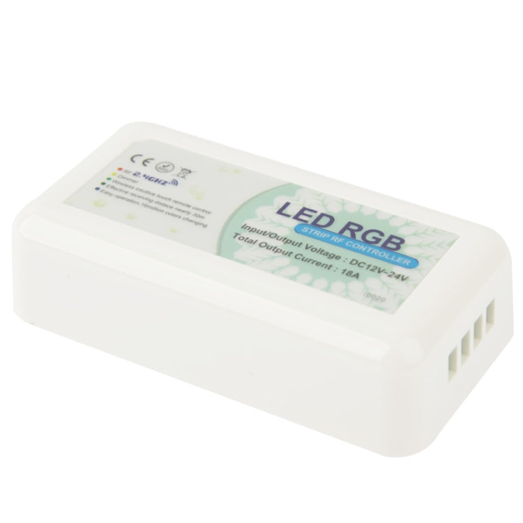 2.4G RF Wireless Touching Remote Control RGB LED Controller DC12-24V for RGB LED Strip Bulb