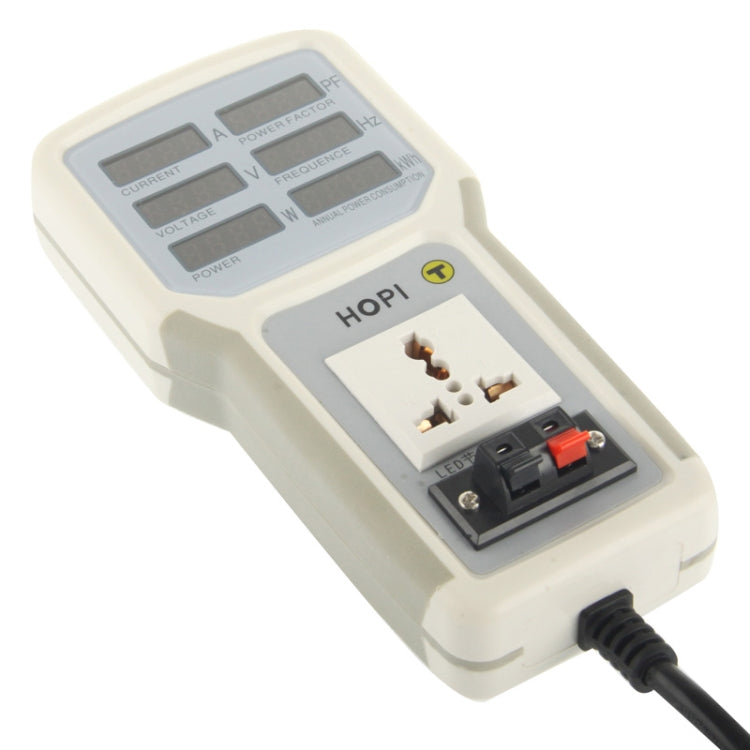 Handheld Power Meter / LED Energy Saving Lamps Tester, AC 85V-265V, AU Plug (PH-9800)