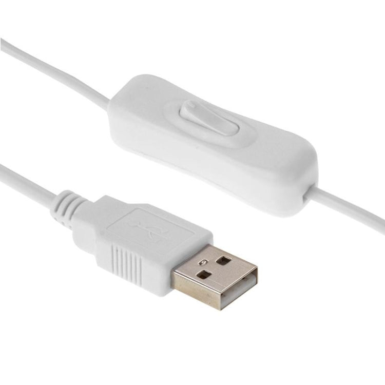 Y100 35cm White USB LED Strip Light , Portable 5V 650mA 5500-6500K with Switch