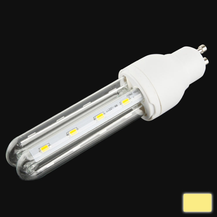 GU10 8W 2U Warm White 16 LED Energy Saving Lamp Bulb, AC 100-265V