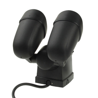 2W LED Infrared Sensor Light Lamp, Sensitive Distance: 12m, AC 220V(Black)