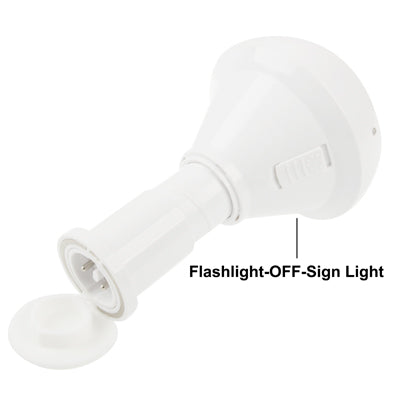 3W Multi-function Creative Light Energy Saving Light , with Switch for LED Flashlight, LED Emergency Light(White)
