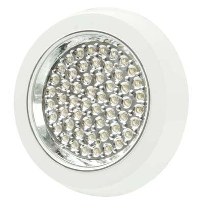 4W White Light Round Panel Light Lamp, 54 LED, Luminous Flux: 320lm, Size: 21 x 21 x 3.2cm