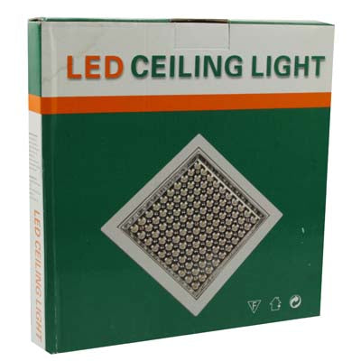 6W White Light Square Panel Light Lamp, 72 LED, Luminous Flux: 480lm, Size: 22.5 x 22.5 x 3.2cm