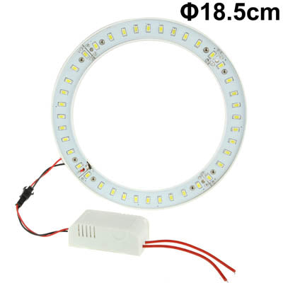 14.5W White 40 LED 5730 SMD Circle Ring Light Lamp, Diameter: 18.5cm