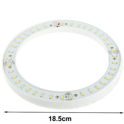 14.5W White 40 LED 5730 SMD Circle Ring Light Lamp, Diameter: 18.5cm