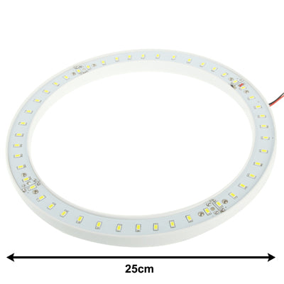 14.5W White 48 LED 5730 SMD Circle Ring Light Lamp, Diameter: 25cm
