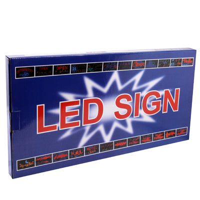 Bar Electronic LED Flashing Sign, Size: 50 x 25 x 3cm