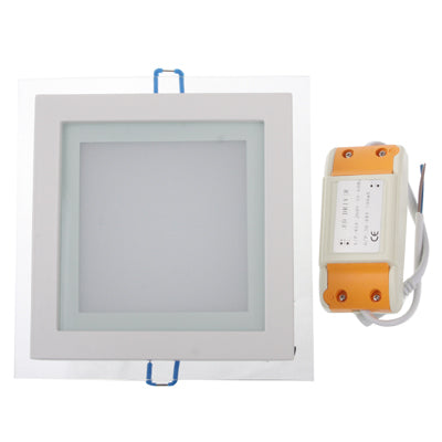 12W White LED Panel Light Lamp, Luminous Flux: 1080lm, Size: 16 x 16 x 3.6cm