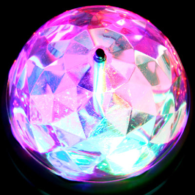 W668 3W Colorful Light LED Lamp Light Bulb, Sound Activated Rotating, AC 85-260V