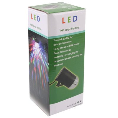 W668 3W Colorful Light LED Lamp Light Bulb, Sound Activated Rotating, AC 85-260V
