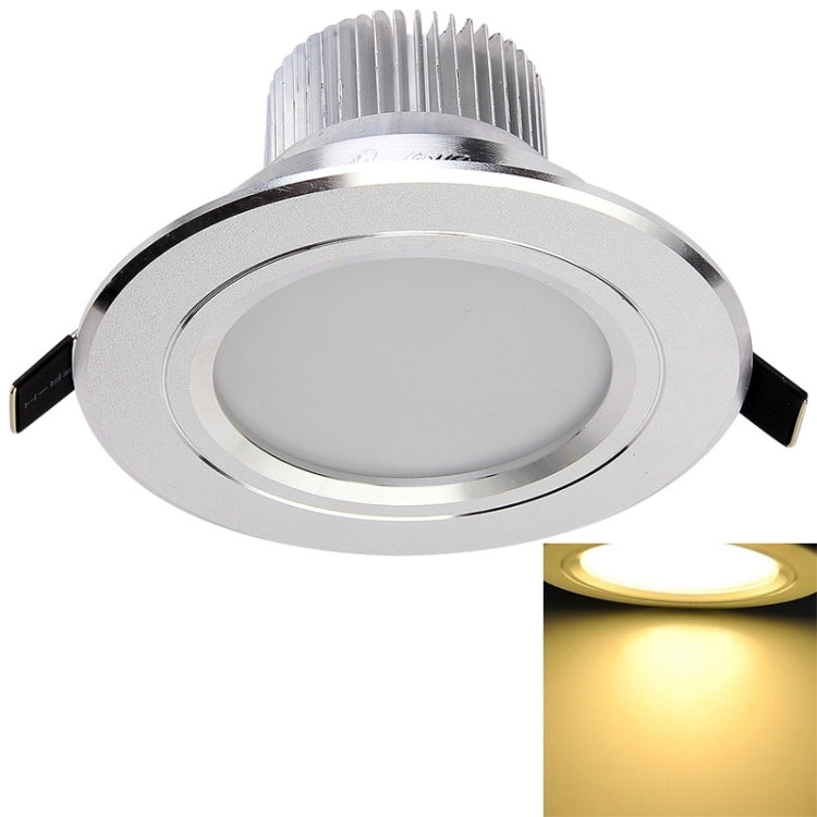 YouOKLight 6W 450LM Down Light Ceiling Lights Bulb, 15 LED SMD 5630, Warm White Light, with Power Driver, AC 85-265V, Hole Size: 75mm