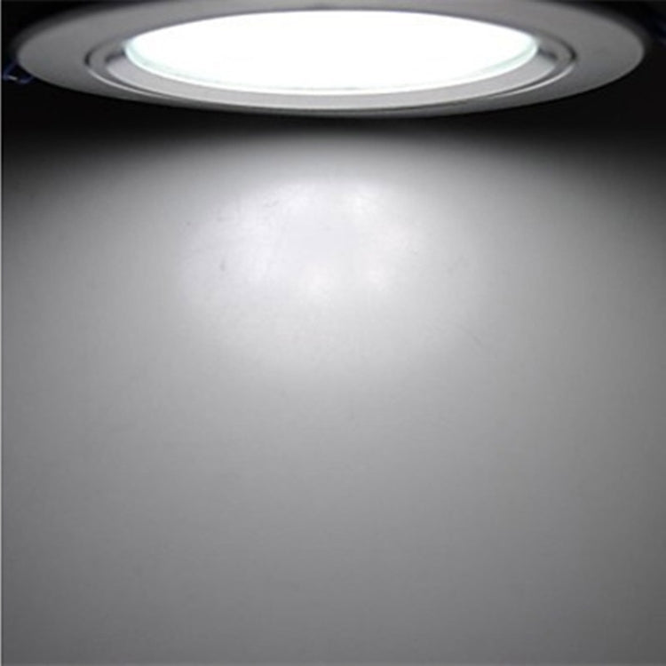 YouOKLight 6W 500LM Down Light Ceiling Lights Bulb, White Light 15 LED SMD 5630  with Power Driver, AC 85-265V, Hole Size: 75mm