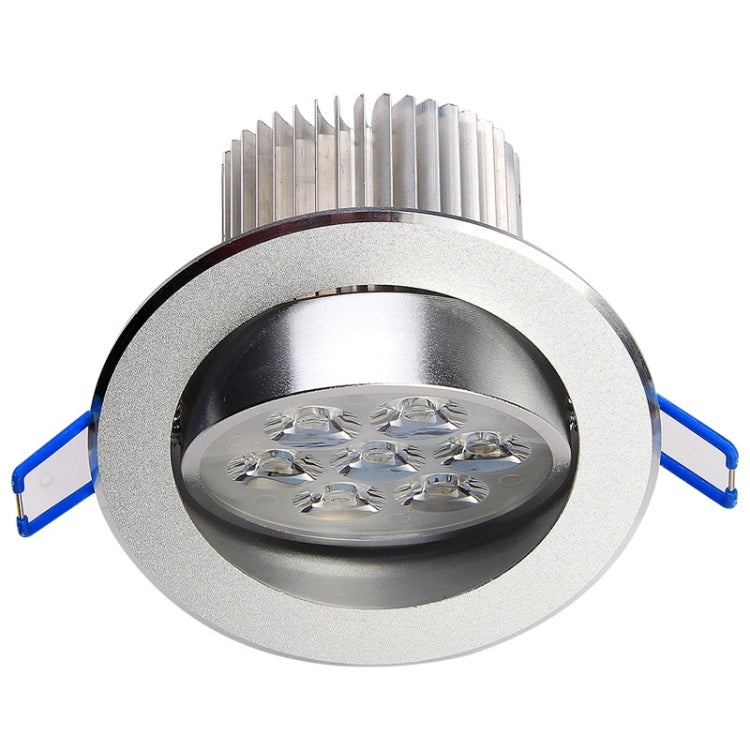 7W 600LM Down Light Ceiling Lights Bulb, 7 LED, White Light, with Power Driver, AC 85-265V, Hole Size: 90mm
