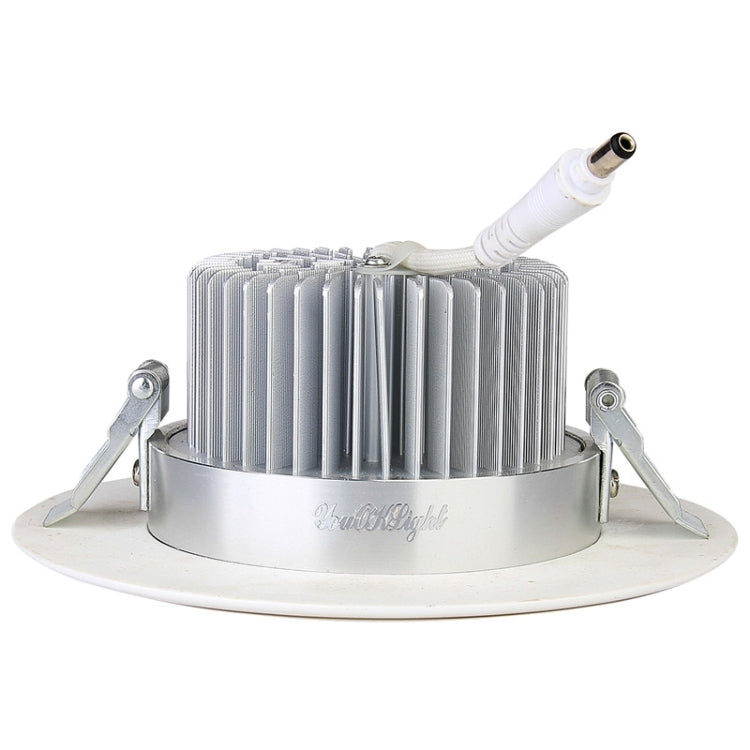 YouOKLight 9W 900LM White Light 9 LED High Power Ceramics Down Light Ceiling Lights Bulb with Power Driver, AC 85-265V, Hole Size: 115mm