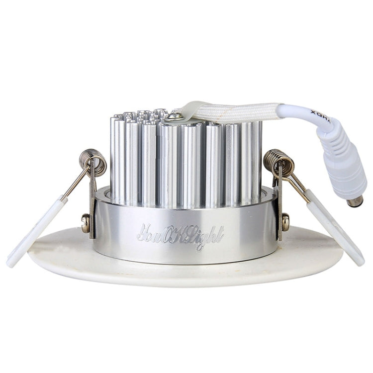 YouOKLight 5W 500LM White Light 5 LED High Power Ceramics Down Light Ceiling Lights Bulb with Power Driver, AC 85-265V, Hole Size: 70mm