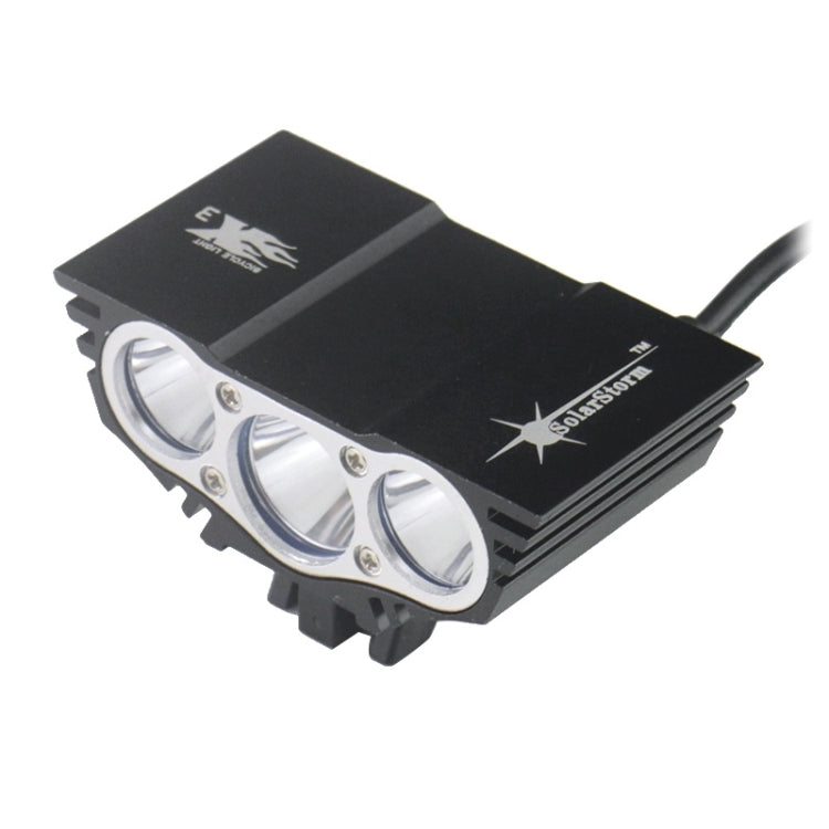 X3 30W T6 N3 IPX5 Waterproof 3-LED High Power Headlight Bicycle Headlamp, Luminous Flux: 1200lm