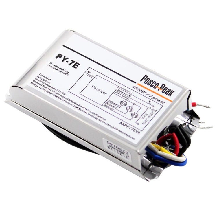 1000W x 3 Three Channel RF Remote Control Switch (200~240V), PY-7E